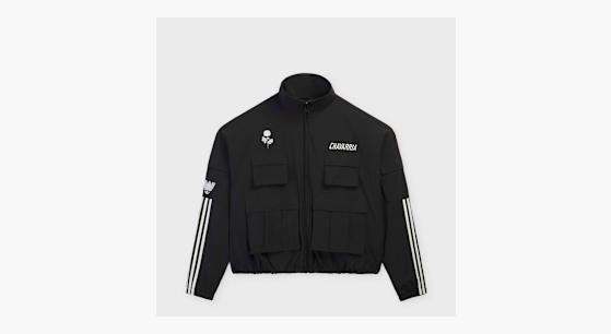 Buy adidas Originals x Willy Chavarria Cargo Track Jacket in black