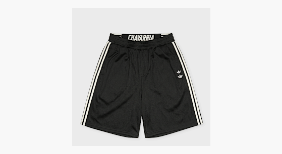 Buy adidas Originals x Willy Chavarria Mesh Short in black