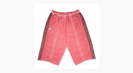 Buy adidas Originals x Thug Club Sweat Jort in powred | KF6911