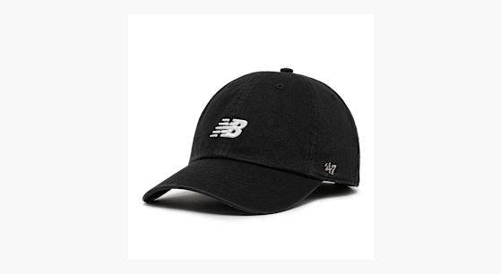 Buy '47 x New Balance Core Clean Up Cap in black | NBL-NBCCU02GWS