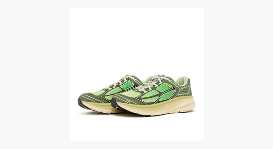 Buy Hoka x Supervsn Clifton One9 in grün | 1173070-GHL at solebox