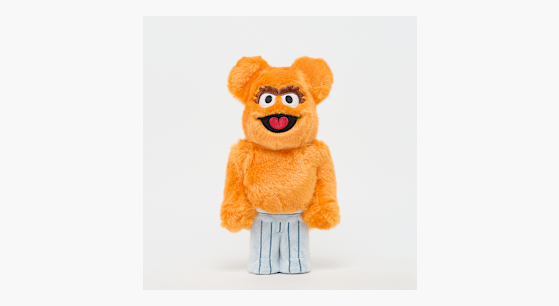 Buy Medicom Bearbrick Oscar The Grouch (The Original Orange Fur