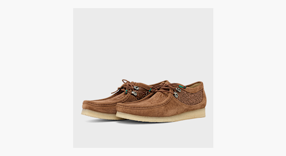 Buy Clarks Originals x Andersson Bell Wallabee in brown | 26185449