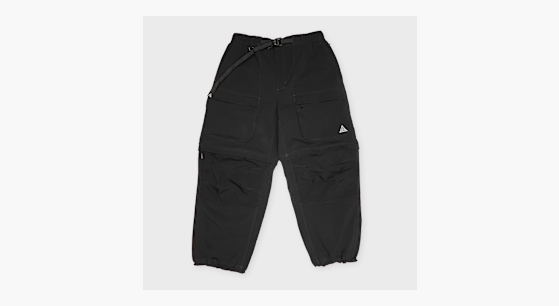 Buy Nike ACG Zip Smith Summit Cargo Pants in black/anthracite