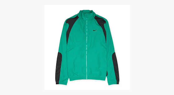 Buy Nike x Nocta NRG Woven Track Jacket in green | FN7666-340 at MBCY