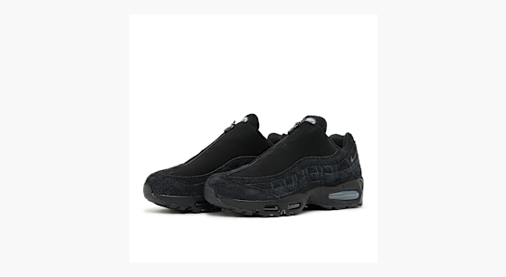 Buy Nike Air Max 95 Big Bubble Zip Sp in black/anthracite-mtlc