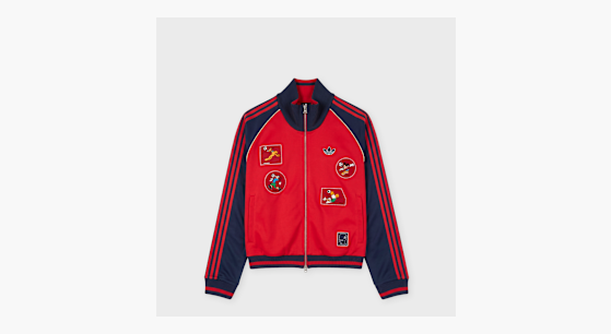 Buy adidas Originals x Braindead x Disney Track Top in red