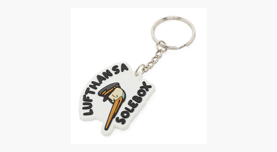 Buy solebox x Lufthansa Key Chain in black | SBXLUFTHANSA-KEYCHAIN
