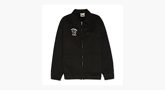 Buy solebox x Lufthansa Jacket Paperplane in black | SBXLUFTHANSA