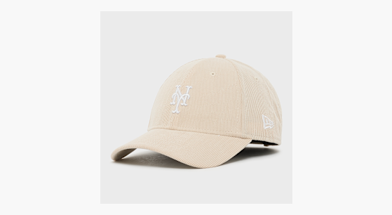 Buy New Era Soft Cord 9Forty® New York Mets in beige | 60856339