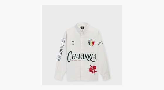 Buy adidas Originals x Willy Chavarria Button Up in white | KV1980