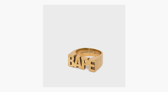 Bape-Logo-Ring-Golden