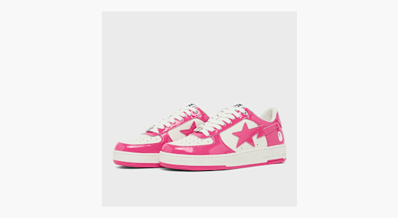 Buy A Bathing Ape Bape Sta #1 M2 in light pink | 001FWM301301MPNK