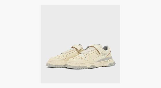 H9712-e1ミュウミュウ ss2000 ライトニングモチーフミュールY2K Buy Maison Mihara Yasuhiro Keith OG Sole Leather Low in beige