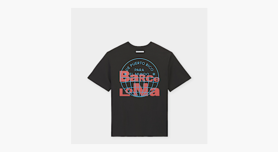 Buy adidas Originals x Bad Bunny Barcelona Merch Tee in black