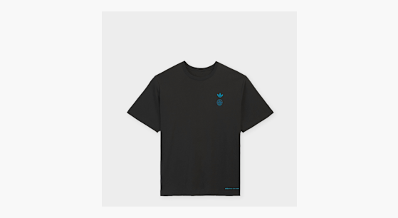 Buy adidas Originals x Bad Bunny Paris Merch Tee in black | KW8076
