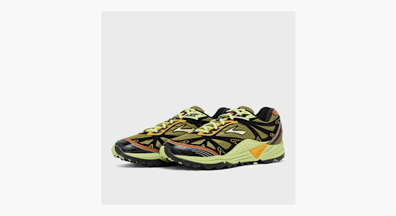 Buy Brooks Cascadia 1 in peat moss/daiquiri green/black