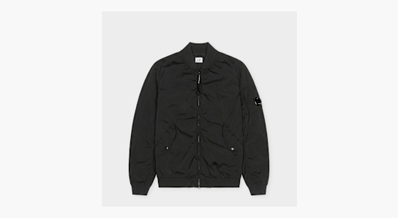 Buy C. P. Company Nycra-R Jacket in black | MOW152A00-5864G-999 at