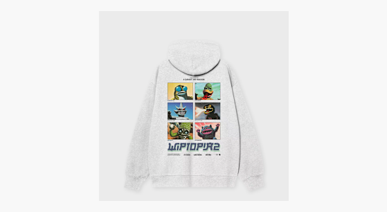 Buy Carhartt WIP Hooded Wiptopia II in ash heather | I037224-482