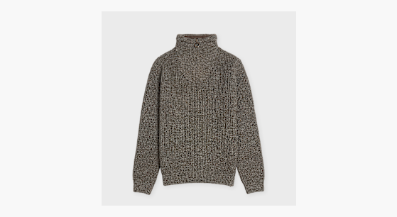 Buy Barbour Barbour New Tyne Half Zip derby tweed Barbour New Tyne