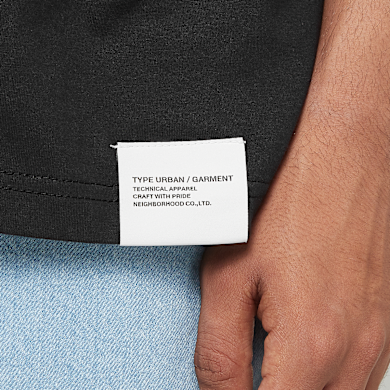 Buy Neighborhood Sheltech Pocket T-Shirt in black | 241BWNH-CSM02