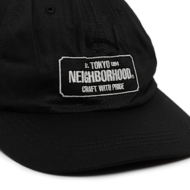 Buy Neighborhood Dad Cap in black | 241YGNH-HT03-BK at MBCY
