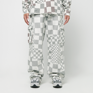 Buy ERL Unisex Printed Cargo Pants Woven in grey | ERL08P005-1 at MBCY