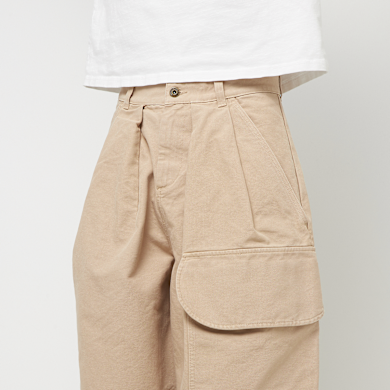 Buy J. W. Anderson Relaxed Cargo Trousers in beige | TR0366-PG1577