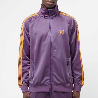 Buy Needles Track Jacket Poly Smooth in purple | QV305-C at MBCY
