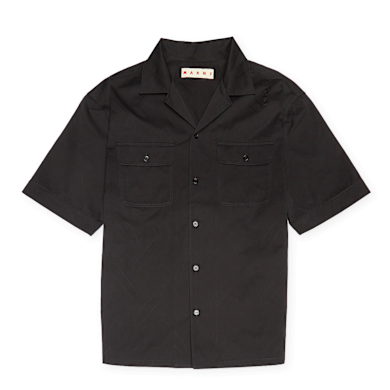 Buy Marni Shirt in black | CUMU0355S0-UTC484-JQN99 at MBCY