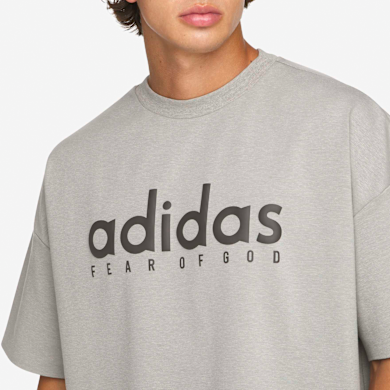 Buy adidas Originals x Fear of God Athletics Quickdry Tee in grey