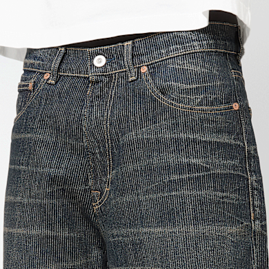 Buy Our Legacy Third Cut Chain Twill in blue | M4255TC at MBCY