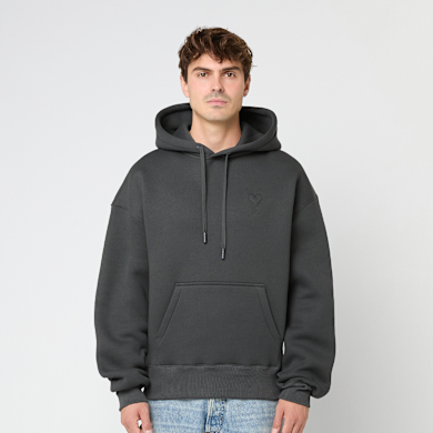 Buy AMI PARIS Hoodie Big ADC in grey | USW756.749-020 at MBCY