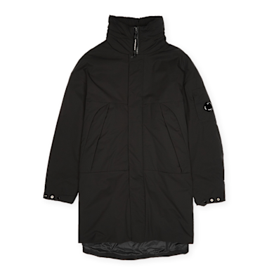 C.P Company LONG JACKET PRO-TEK シーピーカンパニ Buy C. P. Company Outerwear Long Jacket In Pro-Tek in black