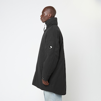Buy C. P. Company Outerwear Long Jacket In Pro-Tek in black