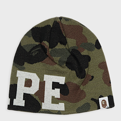 Buy A Bathing Ape 1st Camo Knit Cap in camouflage