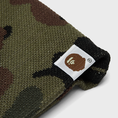 00s a bathing ape CAMO HEAD Knit ニット　迷彩 Buy A Bathing Ape 1st Camo Knit Cap in camouflage