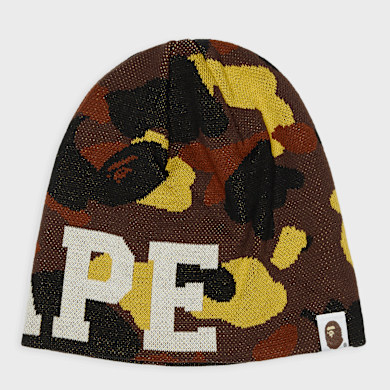まっくす Buy A Bathing Ape 1st Camo Knit Cap in camouflage