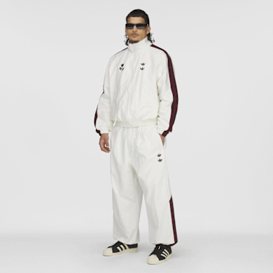 Buy adidas Originals x Willy Chavarria Woven Tracktop in white