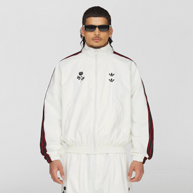 Buy adidas Originals x Willy Chavarria Woven Tracktop in white