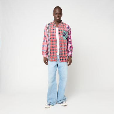 Buy Needles 7-Cuts Flannel Shirt in multi-colour | SX480-MULTI at MBCY