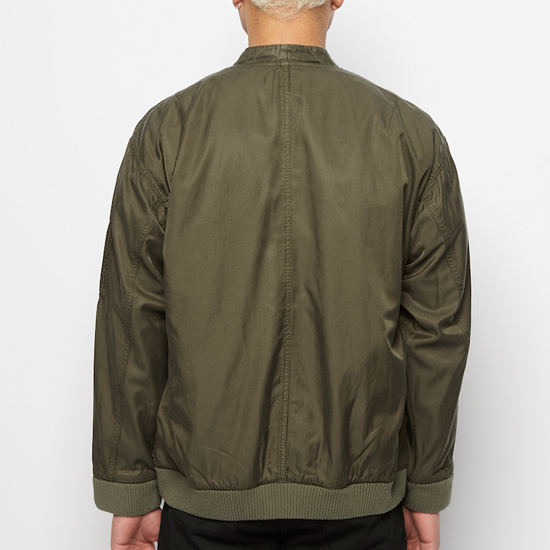 Buy YMC Paninaro Bomber Jacket in green | P5QAG-OLIVE at MBCY