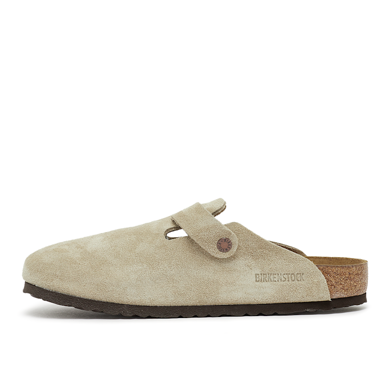 Buy Birkenstock Boston SFB VL in beige | 560771 at MBCY