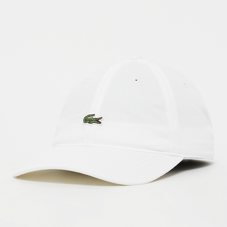 。 Buy Lacoste Cap Small Croc in white | RK0491-001 at MBCY