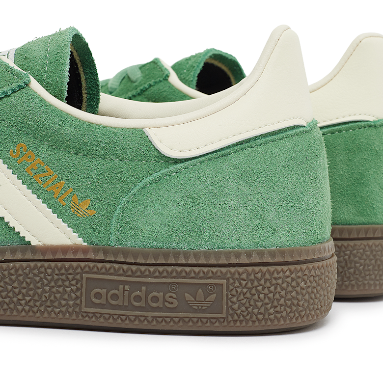adidas gazelle silver green womens Handball Spezial Trainers in Green/Red/Black | adidas Originals main image 0