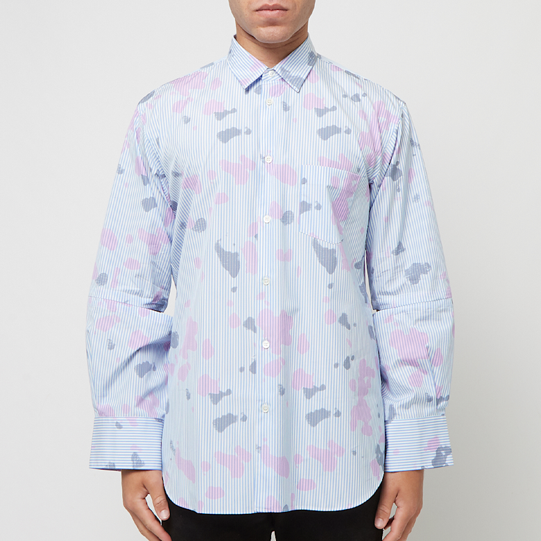 Buy Comme des Garcons Shirt Woven Shirt in blue | FM-B054-S24-1 at