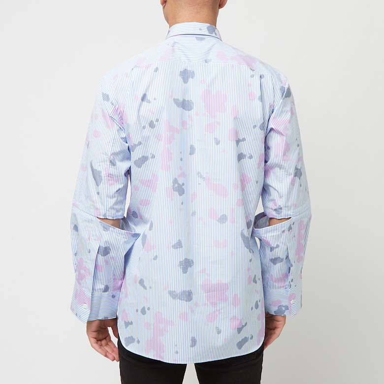 Buy Comme des Garcons Shirt Woven Shirt in blue | FM-B054-S24-1 at