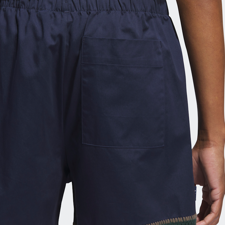 Buy adidas Originals x Clot Knit Short IV in blue | JN7721 at MBCY