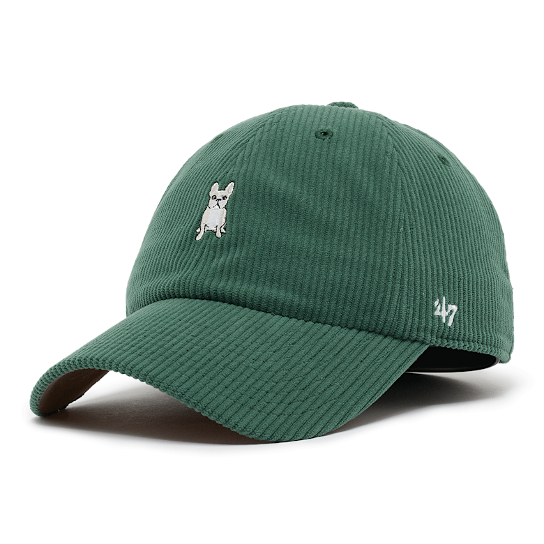 Buy '47 Dog Cord Base Runner Clean Up Cap in green | XXD