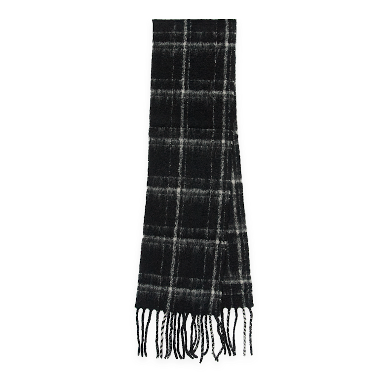 Buy Our Legacy Estate Scarf Fuzzy Alpaca in black | A4248EBF at MBCY